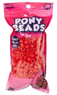 Red Pony Beads