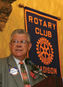 A talk at the Rotary Club.